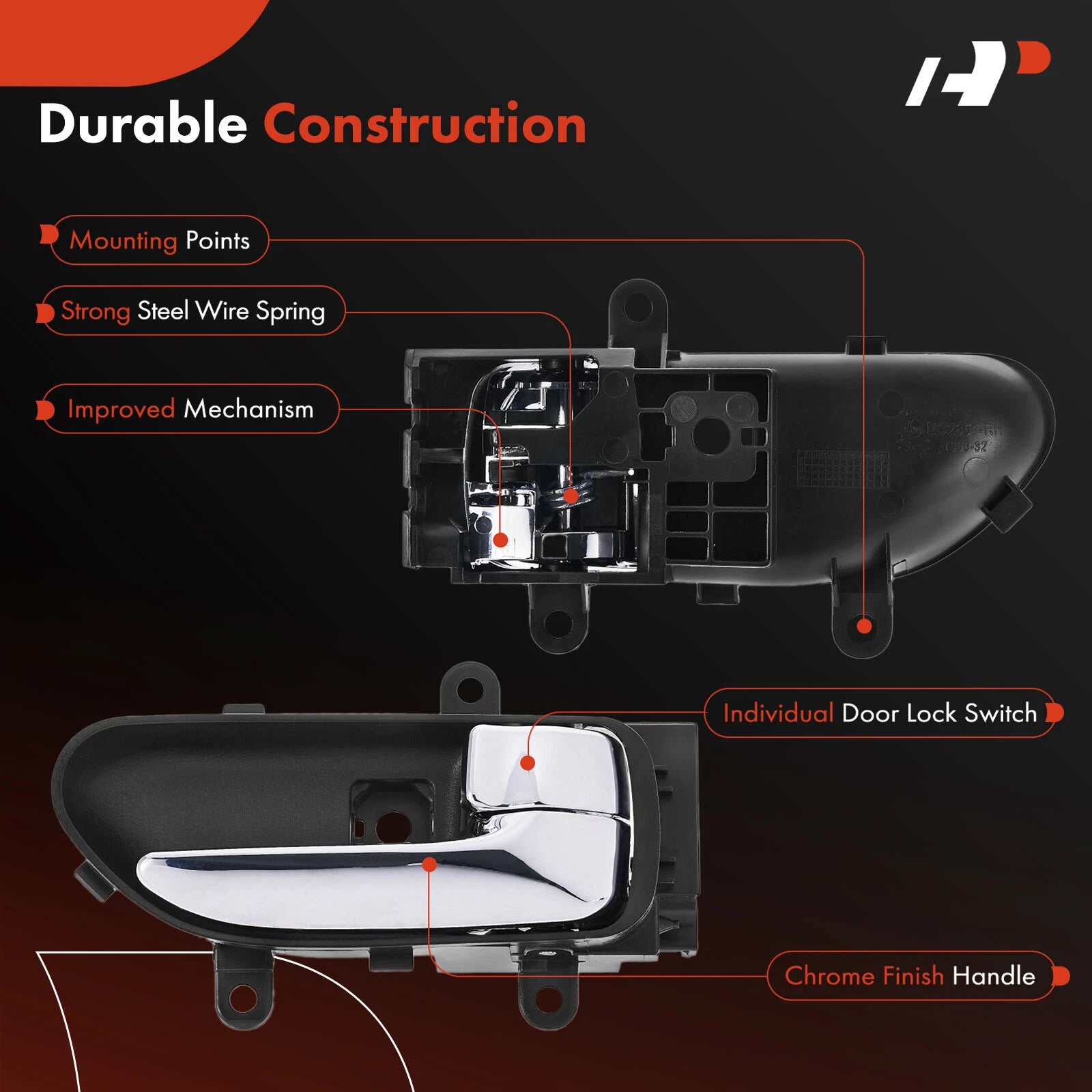 Right Interior Door Handle for Nissan Rogue (2008-2015)