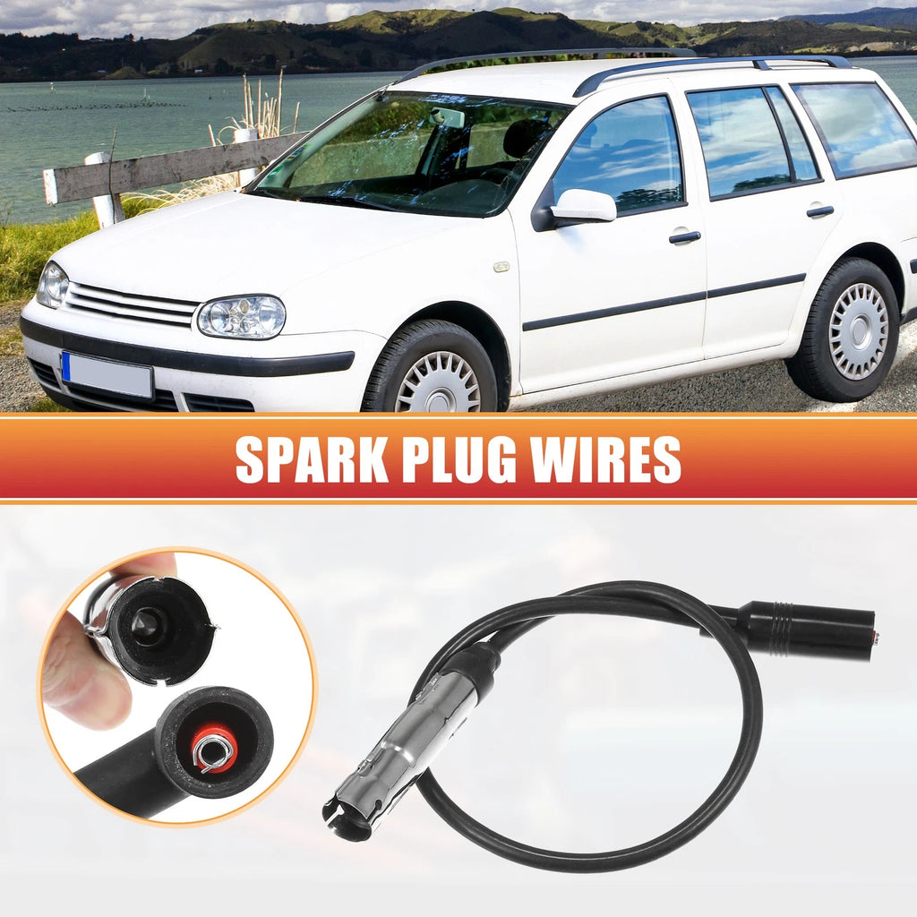 5 Pcs Spark Plug Wire Ignition Coil Cable No.1HM998031 for Volkswagen Jetta (2011–2018)