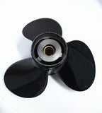 3X 13.75 x 13 Black Aluminum Propeller for Yamaha