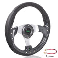 320mm Steering Wheel with Horn Button for Universal Fit (6 Hole)