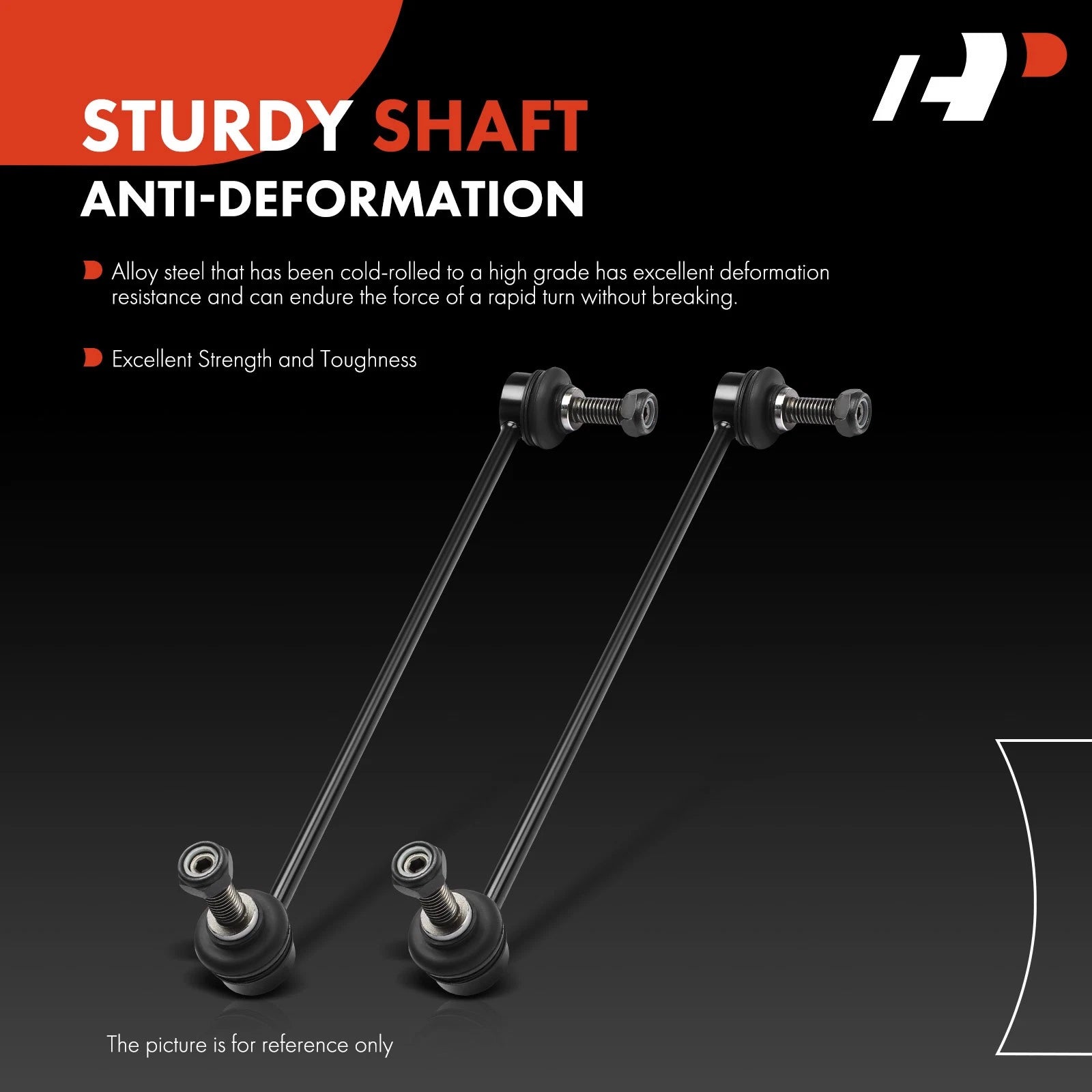 2X Front Side Sway Bar Link for Buick Cascada (2016–2019) Cadillac ELR (2014–2016)