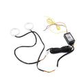 RGB Phone Control Angel Eye Halo Rings Headlight DRL Retrofit 95MM for BMW (2000-2006)