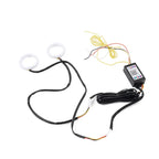 RGB Phone Control Angel Eye Halo Rings Headlight DRL Retrofit 95MM for BMW (2000-2006)