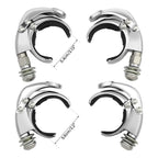 54mm 56mm Windshield Clamps for Harley Low Rider S FXLRS ST FXLRST (2020-2025)