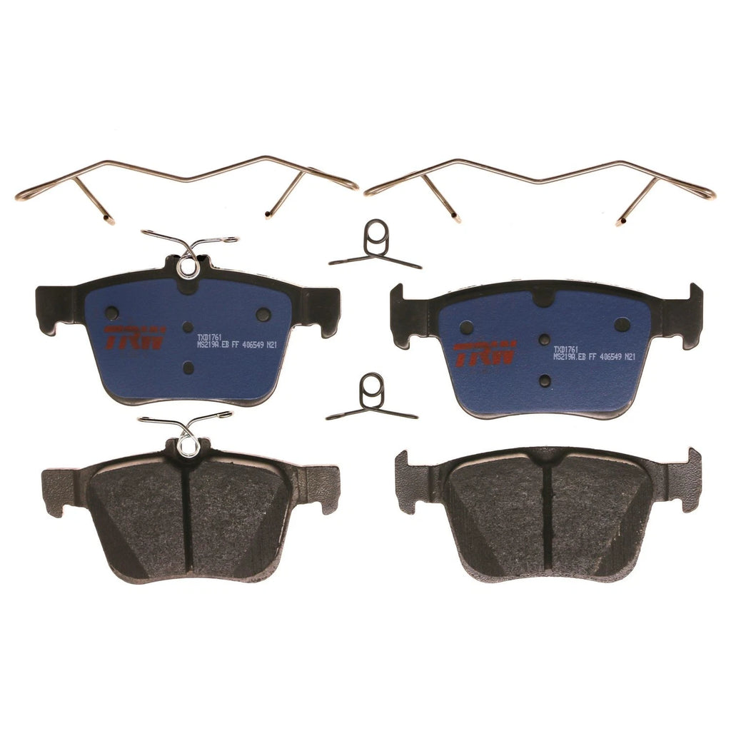Set of 4 Disc Brake Pads for Audi A3 Sportback e-tron (2016–2018)