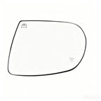 Heated Driver Left Side Wing Mirror Glass for Jeep Cherokee (2014–2022)