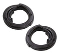 Set of 2 Rear Lower Coil Spring Insulators for Chrysler 300M, Concorde, Intrepid (1998–2004)