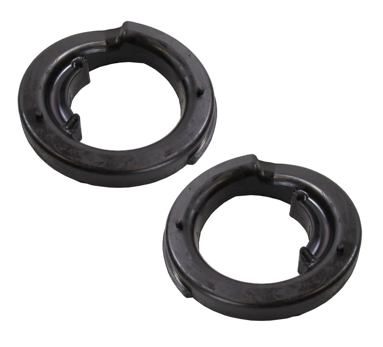 Set of 2 Rear Lower Coil Spring Insulators for Chrysler 300M, Concorde, Intrepid (1998–2004)