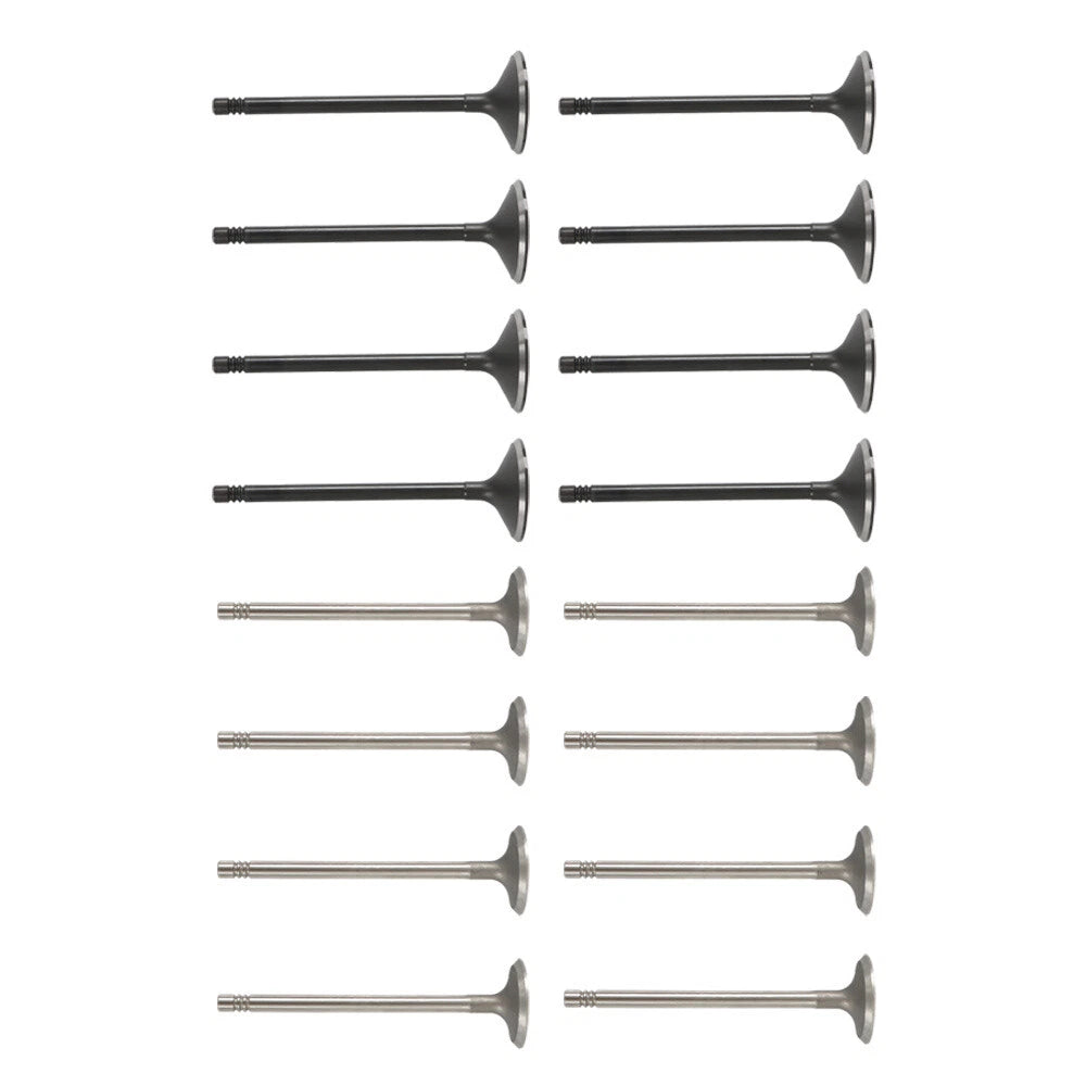 16pcs Engine Valves for GM ECOTEC 2.0 2.2 2.4 (2000–2010)