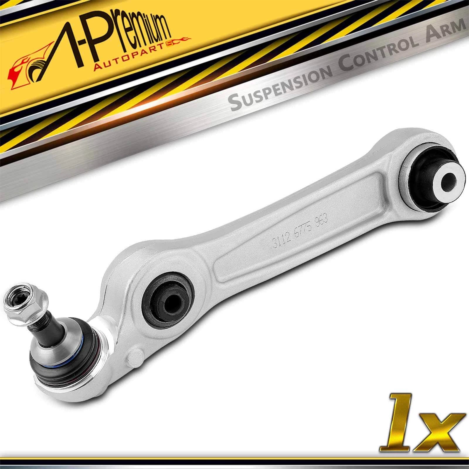 Front Left Lower Rearward Control Arm with Ball Joint for BMW F01 740i (2009–2015)