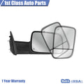 Right Mirror Tow Power Heated Signal Puddle Light for Ram 1500 (2013–2017)