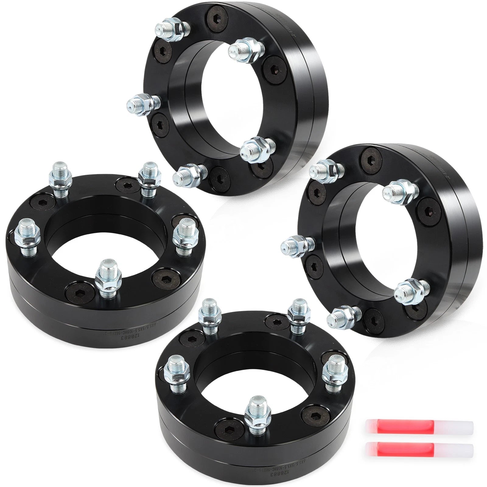 Set of 4 Wheel Adapters for GMC C2500, Cadillac Escalade (1988–2000)