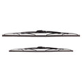 2X Valeo Traditional Titanium Windshield Wiper Blades for
