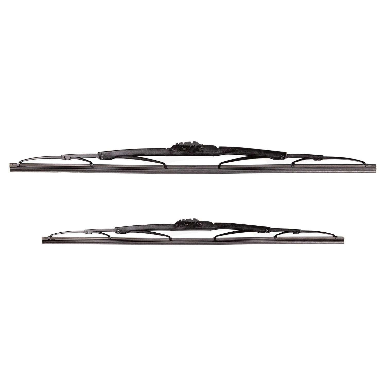2X Valeo Traditional Titanium Windshield Wiper Blades for