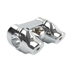 2" Handlebar Riser 1 1/4" Bar Clamp Chrome for Harley Softail