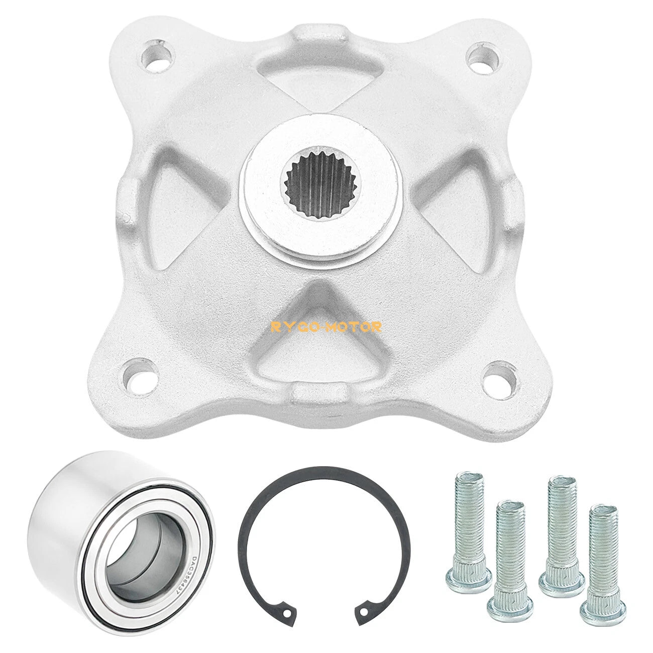 Front Wheel Hub & Bearing & Studs for Polaris Sportsman (400–800)