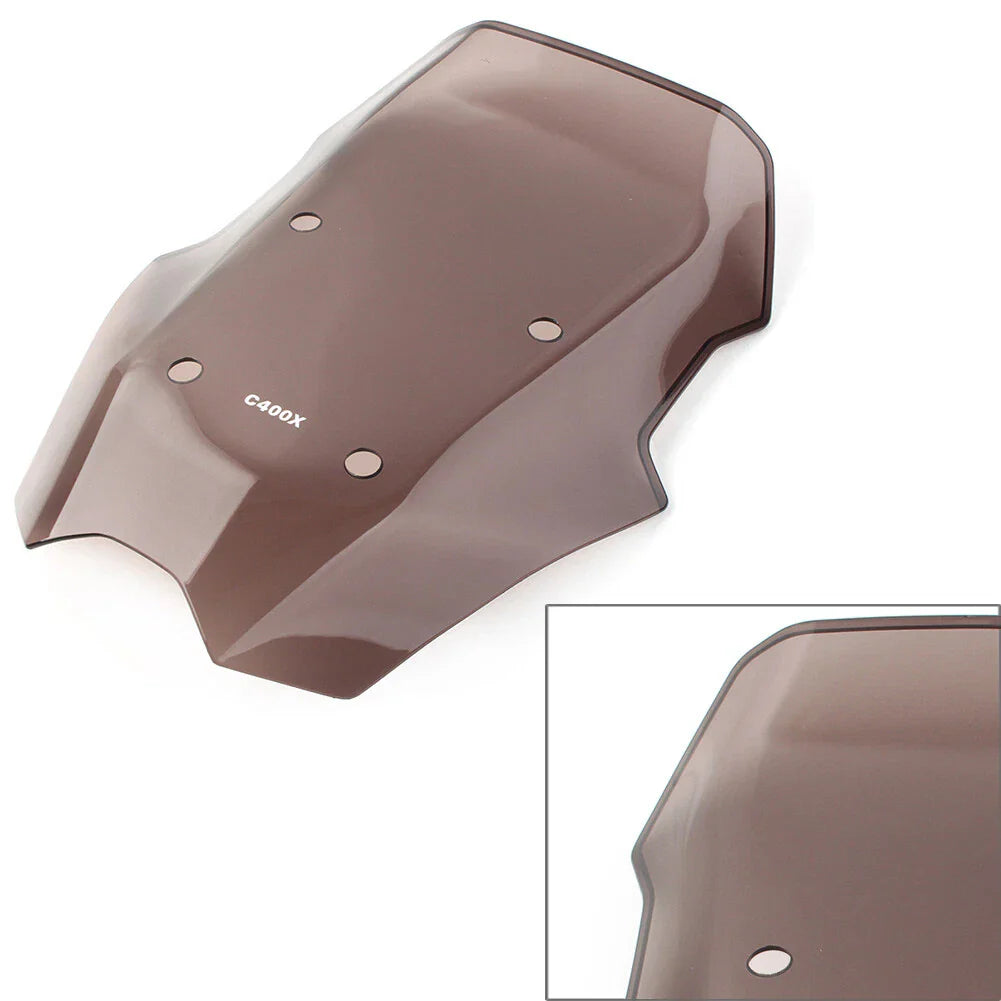 Smoke Windshield Air Deflector for BMW C 400 X (2018-2023)
