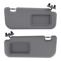 Pair Sun Visors for Toyota Corolla (2009–2013) 74320-02711-E0 Gray