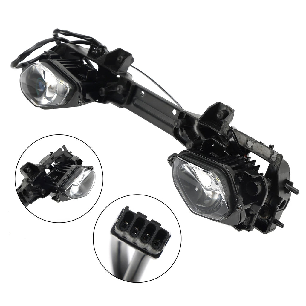 Headlight Guard Protector Cover Kit for Yamaha YZF-R6 (2017–2023)