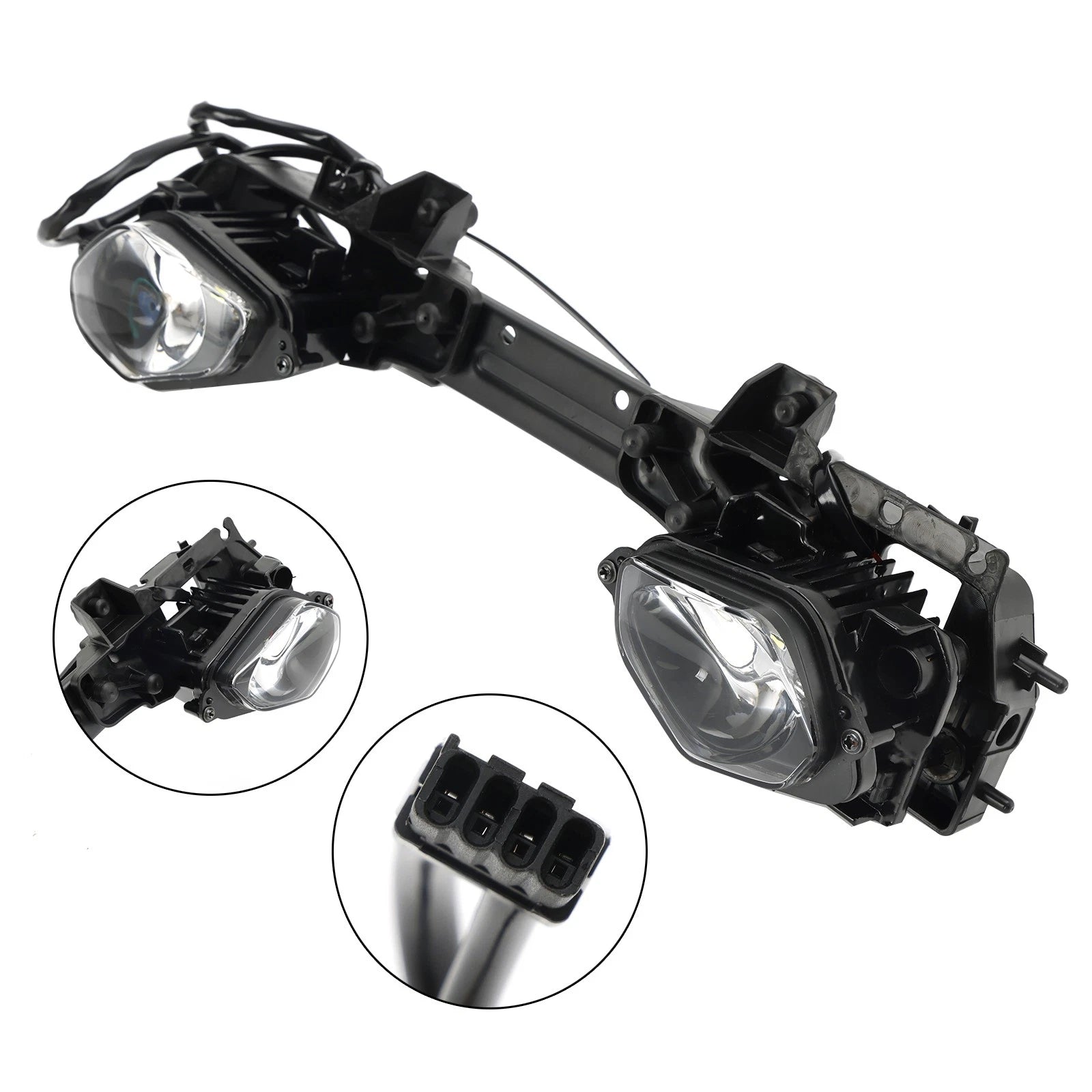 Headlight Guard Protector Cover Kit for Yamaha YZF-R6 (2017–2023)