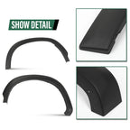 Set of 4 Fender Flares for Chevrolet Silverado 1500 (2019–2024)