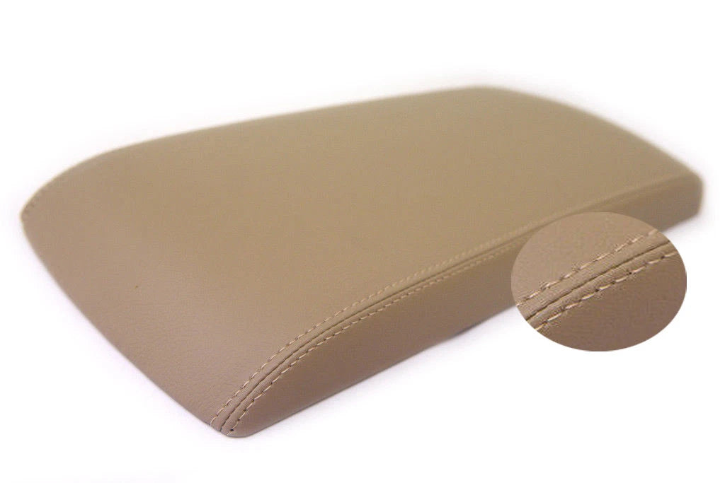 Center Console Armrest Cover for Ford Flex (2009–2019) - Beige Leather