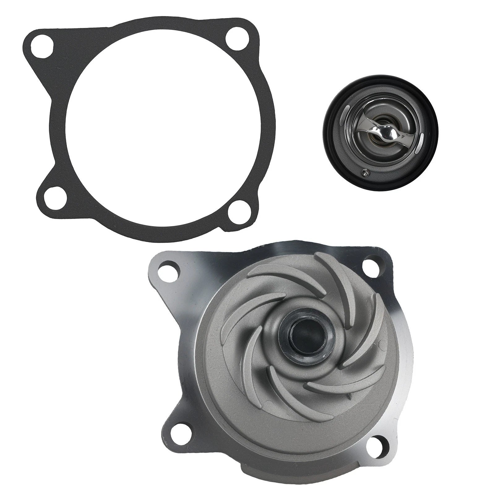 Engine Coolant Pump for Oldsmobile Cutlass 2.2L (1996) 12462265 AW5032 Aluminum