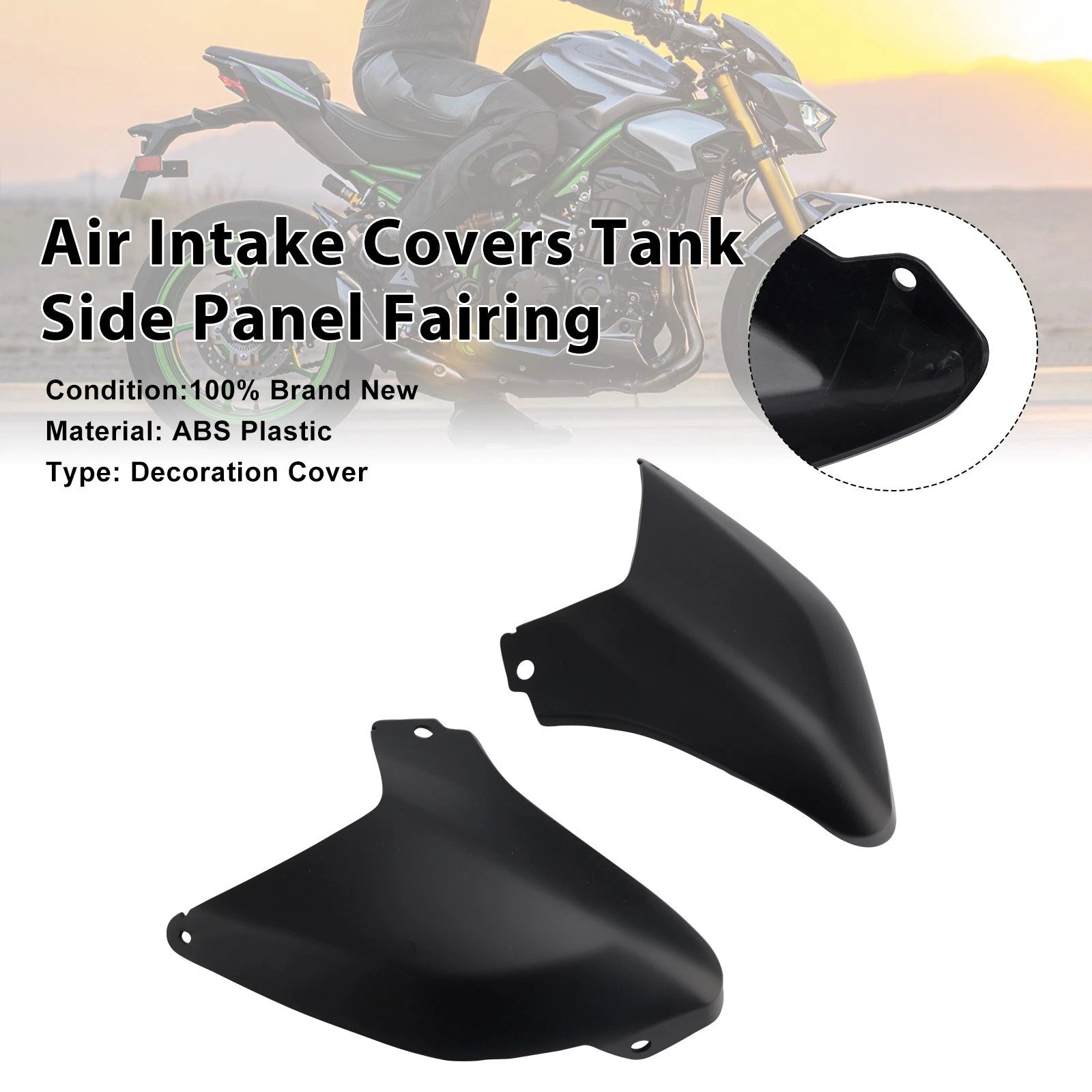 Air Intake Covers for Kawasaki Z900 (2025–2026)