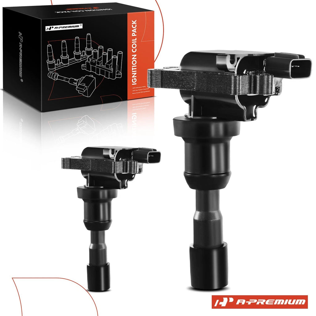2X Ignition Coil for Mitsubishi Lancer (2004–2005) L4 2.0L Turbo