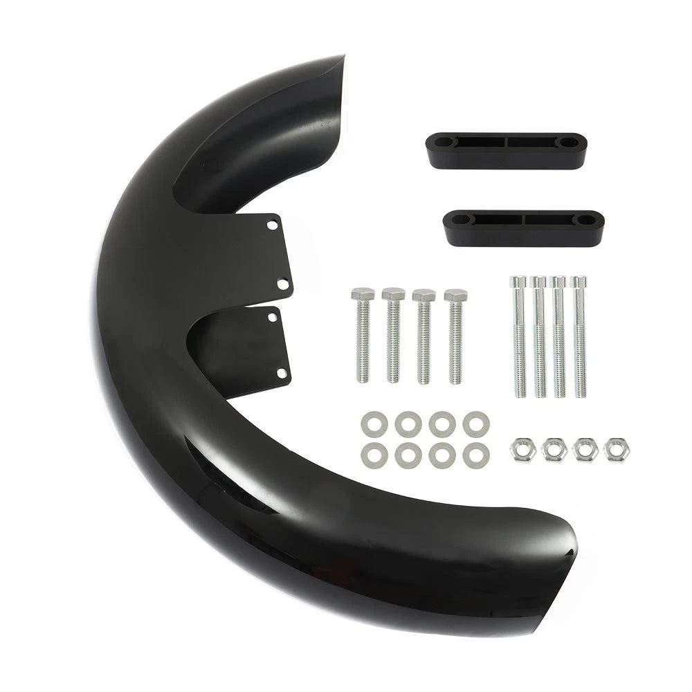 19" Wheel Wrap Front Fender for Harley Touring Electra Glide Street Glide (2014–2023)