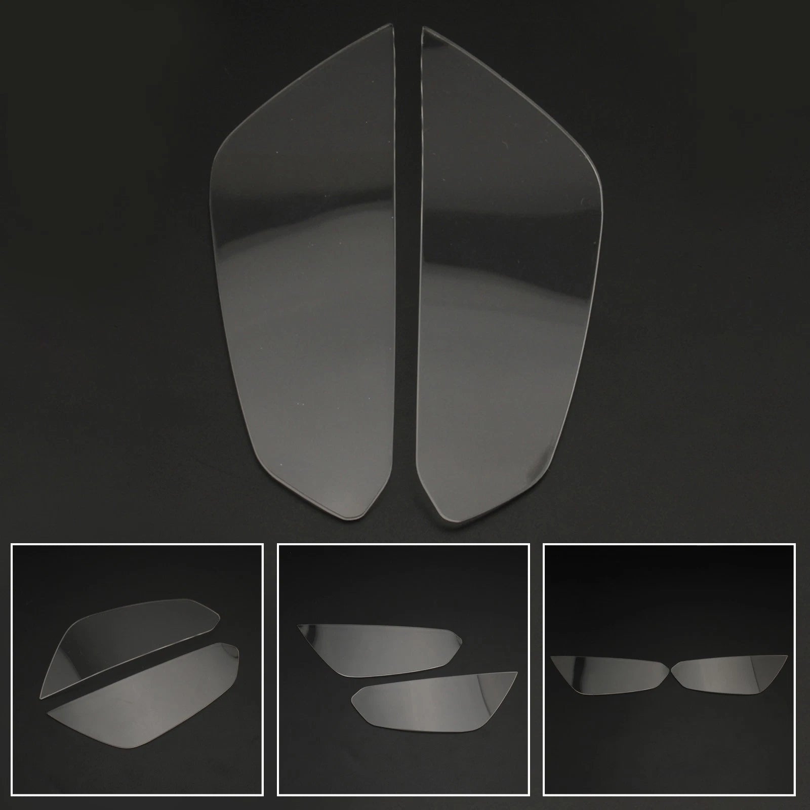 Front Headlight Lens Protection Cover for Kawasaki Z1000 Z1000R (2014–2021)