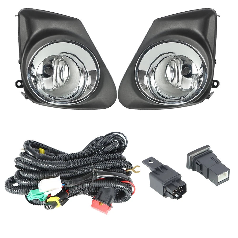 Fog Light Assembly for Toyota Corolla (2011-2013) with Cover and Wiring Kits