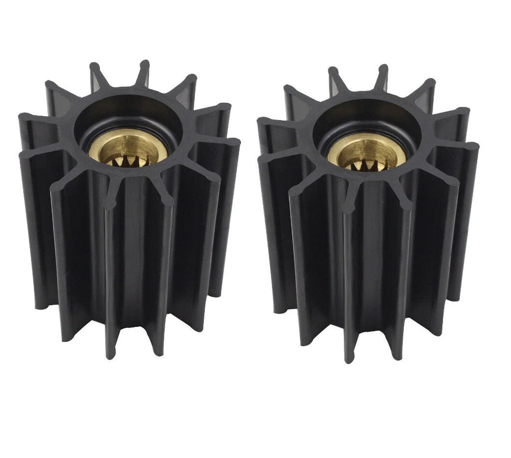 2X Water Pump Impeller for Caterpillar (2820683, 2845561, 123-0492, 109-5324, 109-5327)