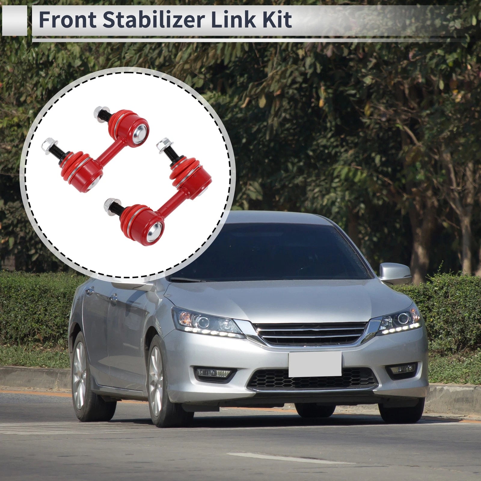 Set of 2 Front Stabilizer Bar Links for Acura CL (2001–2003) No.K90340/K90341