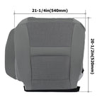 Driver Left Bottom Seat Cover for Dodge Ram 1500 2500 3500 (2006–2010)