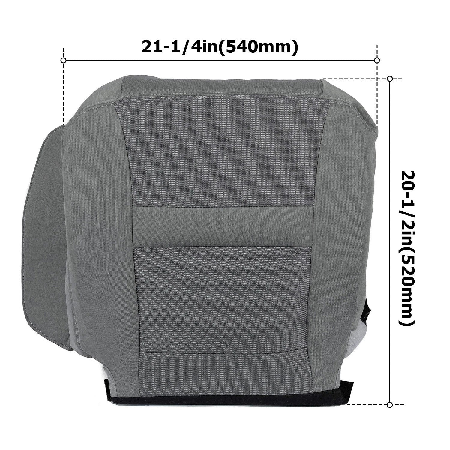 Driver Left Bottom Seat Cover for Dodge Ram 1500 2500 3500 (2006–2010)