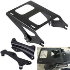 Detachable Two-Up Tour Luggage Rack with Docking Kit for Harley FLHR FLHX (2014–2023)