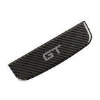 Carbon Fiber Interior Storage Box Trim Cover for Ford Mustang (2015–2019)