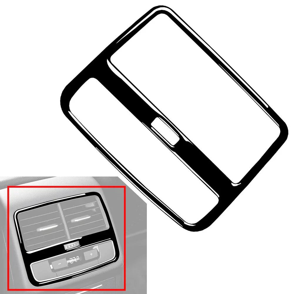 Rear Air Vent Outlet Panel Cover Trim for Audi A4 B9 S4 RS4 A5 S5 (2017-2023)