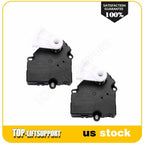 Set of 2 HVAC Air Blend Mode Door Actuators for Chevrolet Trailblazer GMC Envoy