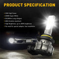2X AUXITO 6500K LED Fog Light Bulbs 9050 9145 H10 for Ford F150 (EO)