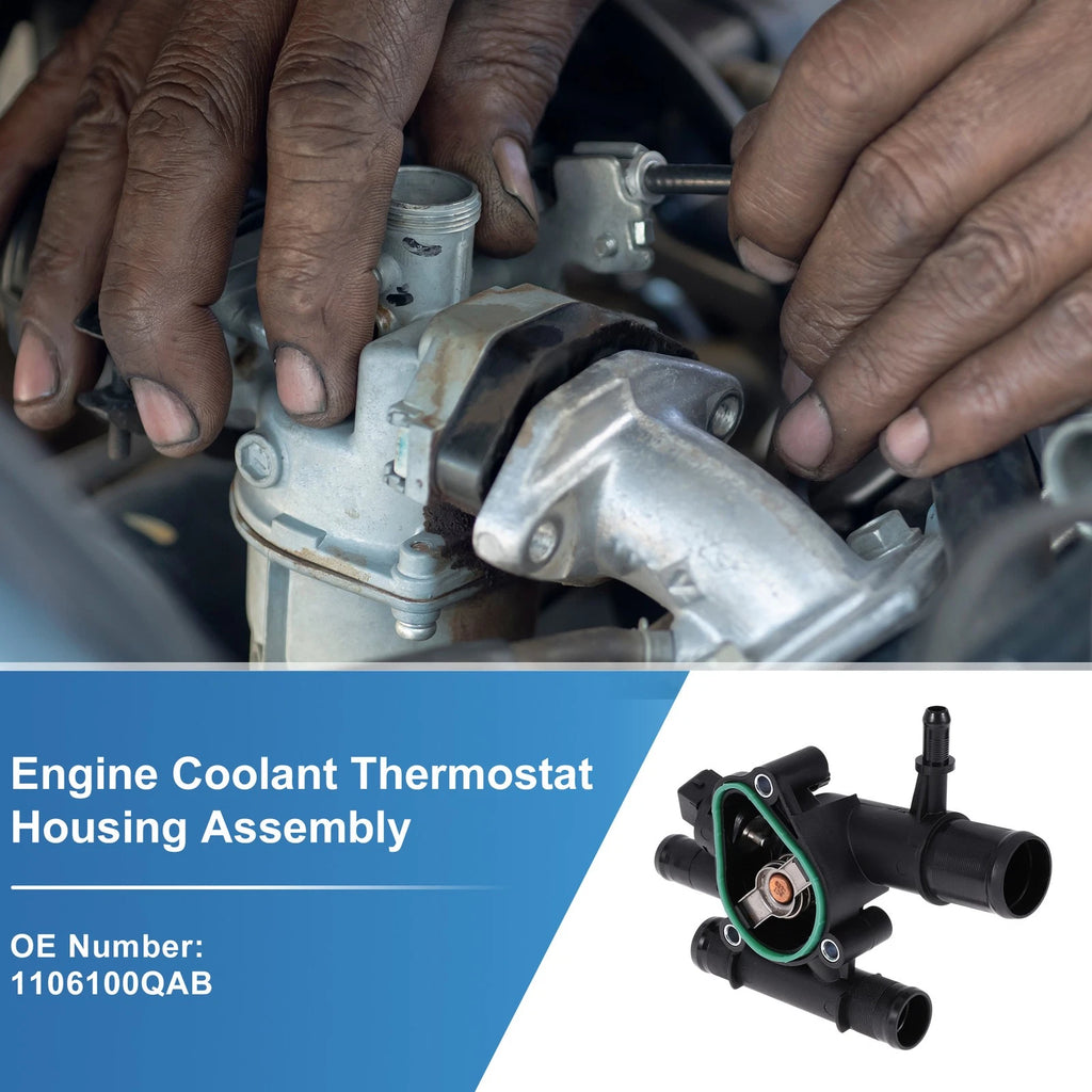 Engine Coolant Thermostat Housing Assembly No. 1106100QAB for Nissan Interstar (2002–2010)