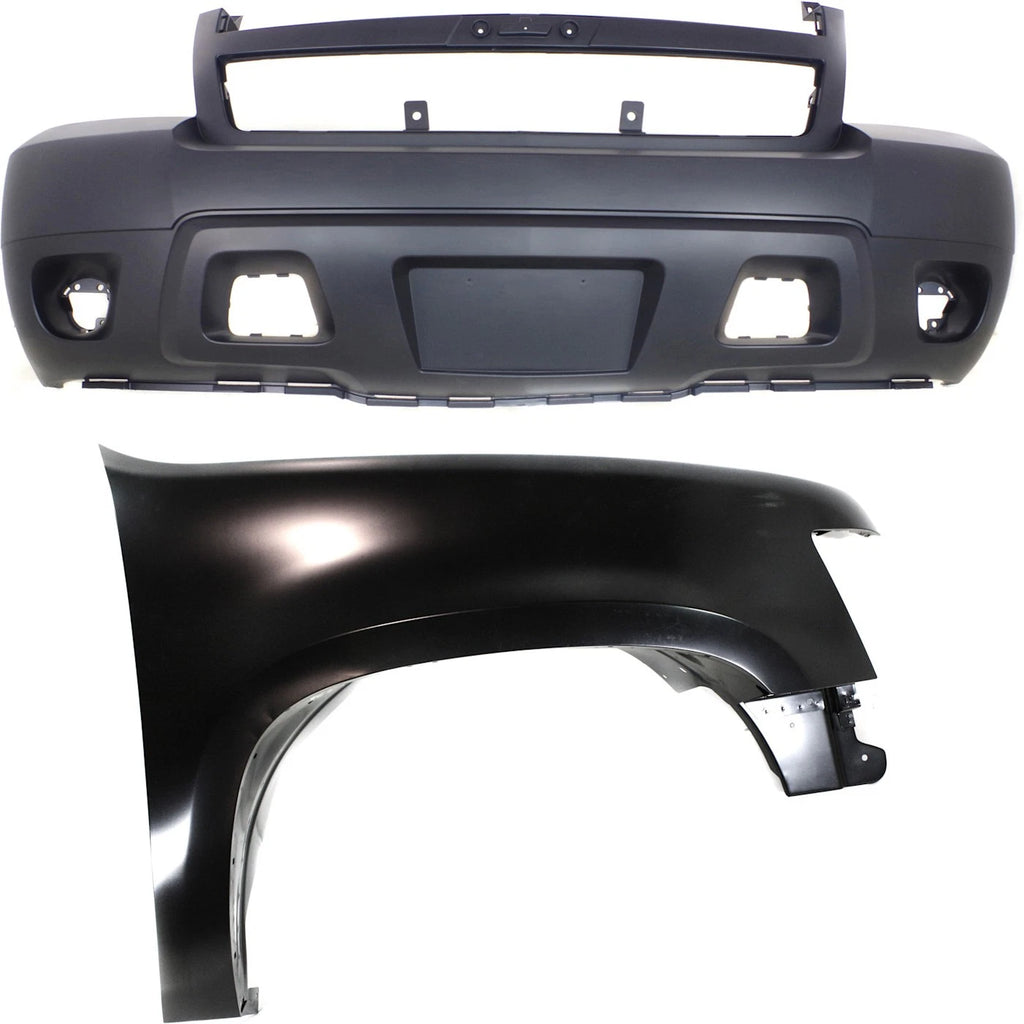Fender Kit for Chevrolet Tahoe (2007–2014) Front Right with Bumper Cover