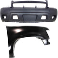 Fender Kit for Chevrolet Tahoe (2007–2014) Front Right with Bumper Cover