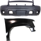 Fender Kit for Chevrolet Tahoe (2007–2014) Front Right with Bumper Cover