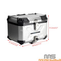 42L Tail Box Luggage Case w/ Rack for Harley Softail FXFB FXFBS (2018-2023)
