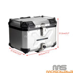 42L Tail Box Luggage Case w/ Rack for Harley Softail FXFB FXFBS (2018-2023)