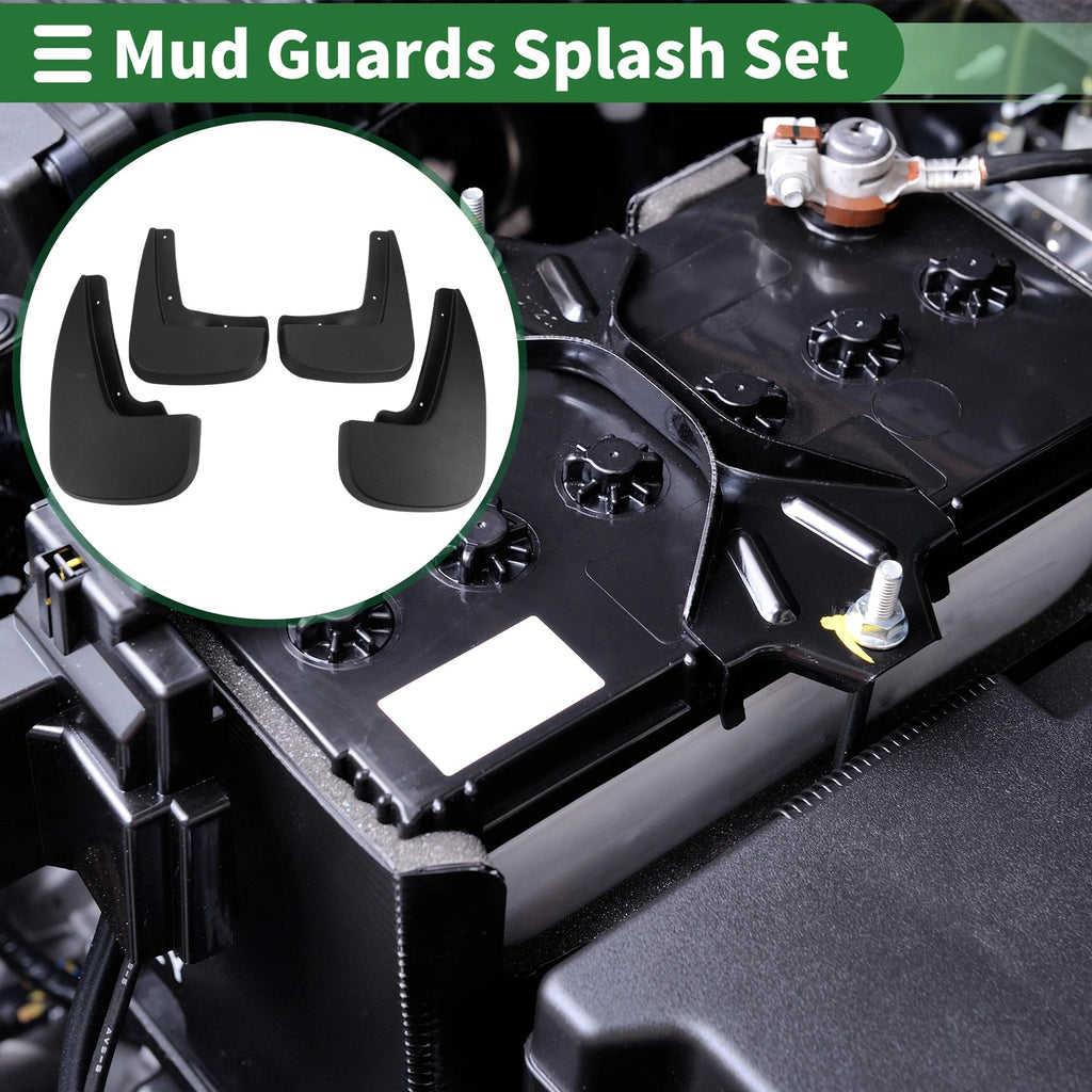Mud Flaps Splash Guards for Chevrolet Equinox (2010–2017) W/ Mounts