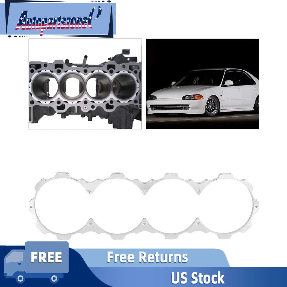 D-Series Aluminum Block Guard for Honda Civic D15 D16 D16Z6 D16Y (1992–2000)