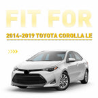 Set of 2 Front Wiper Side Cowl Extension Covers for Toyota Corolla (2014–2019)